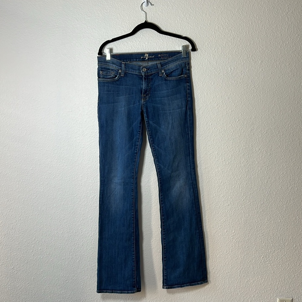 7 For All Mankind The Original Bootcut With Clean Pockets Size 28